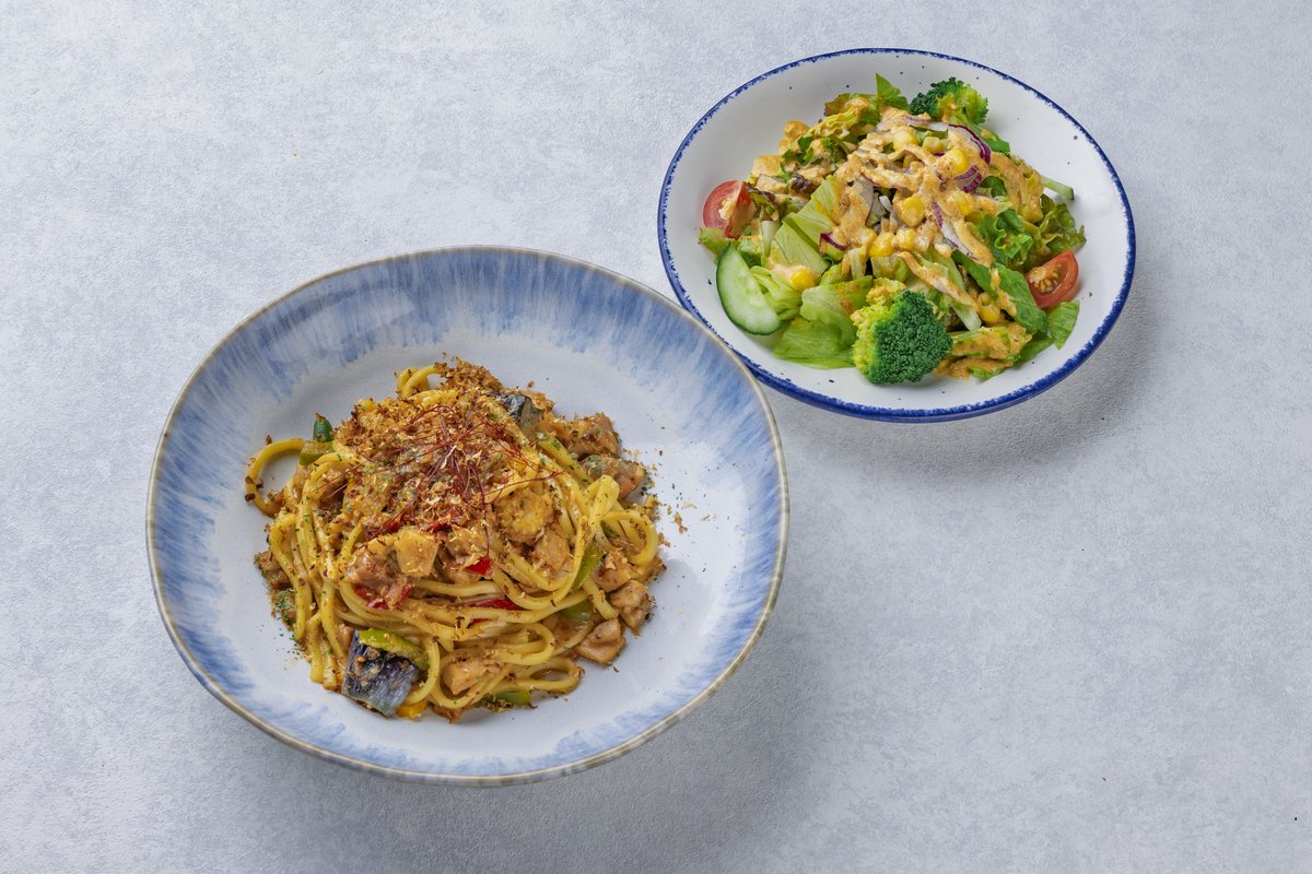 ぐるりこセット パスタとサラダ